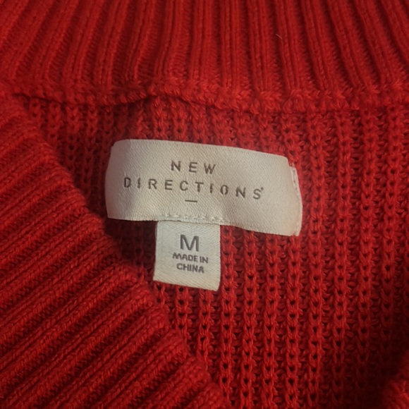 Ladies V-Neck Sweater - Picture 4 of 5